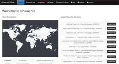 Desktop Screenshot of npulse.net
